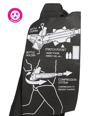 Mochila deportiva Adidas Run Bot B unisex