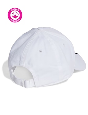 Gorra con visera semicurva snapback para entrenamiento Adidas Bball 3S Cap Ct para adulto