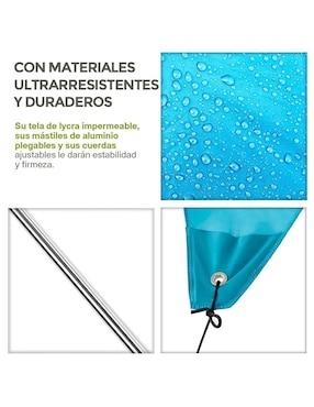 Toldo plegable Hikeo 83766