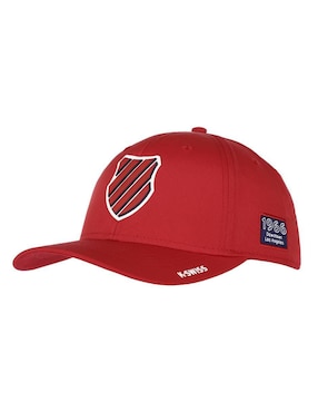 Gorra visera semicurva velcro casual K-Swiss