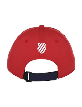 Gorra visera semicurva velcro casual K-Swiss