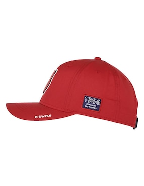 Gorra visera semicurva velcro casual K-Swiss