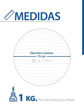 Pelota de yoga Altera Sphera para entrenamiento