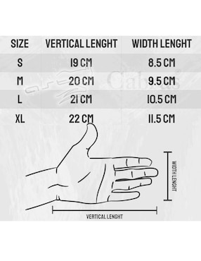 Guantes para entrenamiento Cabras Ast de adulto
