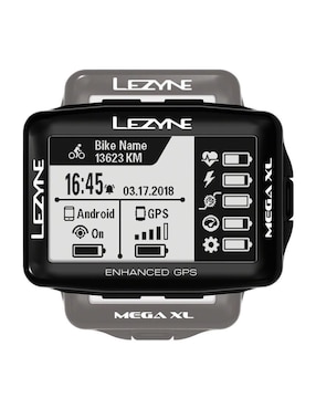 Ciclocomputador Lezyne GPS Lezyne Mega XL