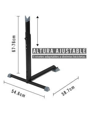 Rack porta bicicleta para piso Onof