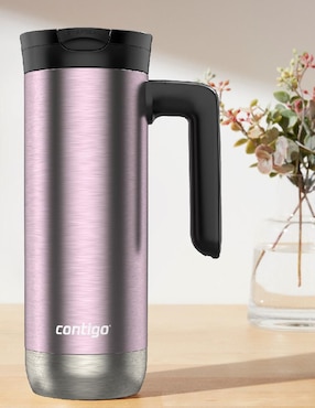 Termo Contigo de acero inoxidable con tapa flip top 591 ml