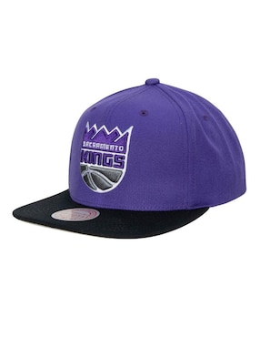 Gorra Con Visera Plana Mitchell & Ness FH22 NBA Sacramento Kings Para Hombre