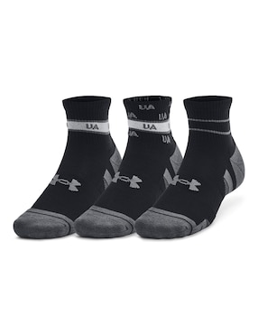 Calcetín comfort para entrenamiento Under Armour unisex 3 pares