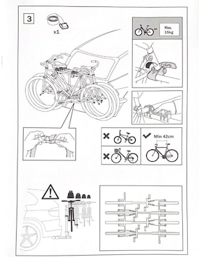 Rack porta bicicleta para camioneta Quattro Sport