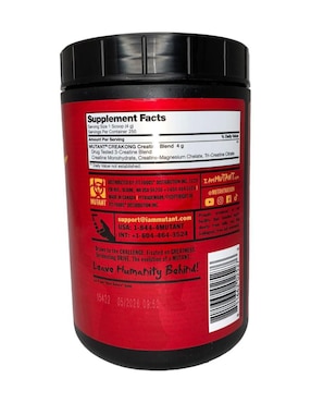 Creatina Mutant sabor natural de 1 kg
