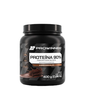 Suplemento Proteína Prowinner Con Proteína De Soya Con Aminoácidos Sabor Chocolate 400 G