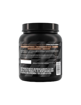 Suplemento Proteína 90% Concentrado de Soya ProWinner Prowinner sabor chocolate de 400 g