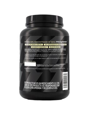 Suplemento Proteína 90% Concentrado de Soya ProWinner Prowinner sabor natural de 1.2 kg