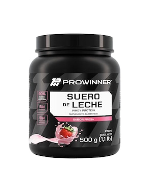 Suplemento Suero De Leche Prowinner Con Proteína De Suero De Leche Sabor Fresa 500 G