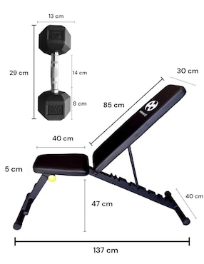Banco para entrenamiento Infinité IF-PAQB1