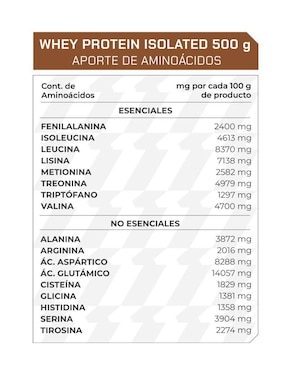 Suplemento Whey protein isolated ProWinner Prowinner sabor chocolate de 500 g