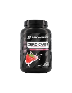 Suplemento Zero Carbs Prowinner Con Proteína De Suero De Leche Sabor Fresa 1 Kg