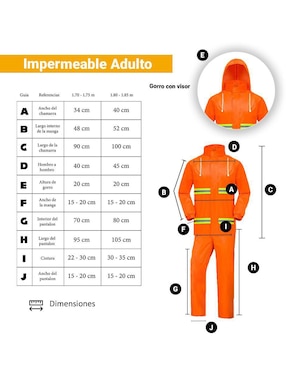 Impermeable Imar para hombre