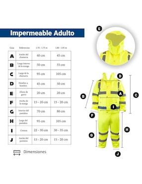 Impermeable Imar para hombre