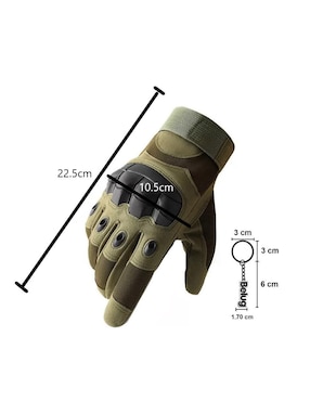 Guantes para entrenamiento Genérica de hombre
