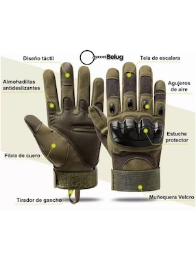 Guantes para entrenamiento Genérica de hombre