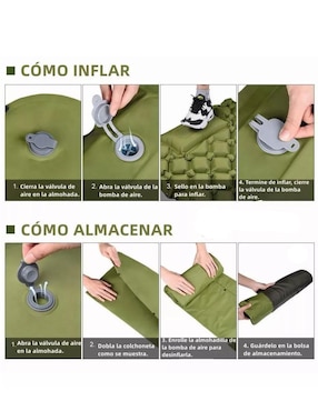 Colchón inflable Genérica Pillow Top