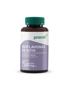 Suplemento isoflavonas de soya Pronat 90 tabletas