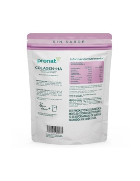 Suplemento Colagen + HA Pronat Pronat de 500 g