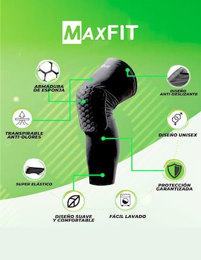 Rodillera Maxfit de poliamida