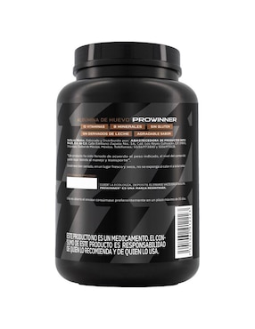 Suplemento Albumina de huevo ProWinner Pronat sabor chocolate de 1.2 kg