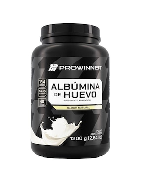 Suplemento Albumina de huevo ProWinner Pronat sabor natural de 1.2 kg