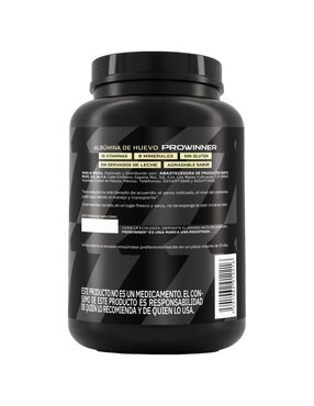 Suplemento Albumina de huevo ProWinner Pronat sabor natural de 1.2 kg