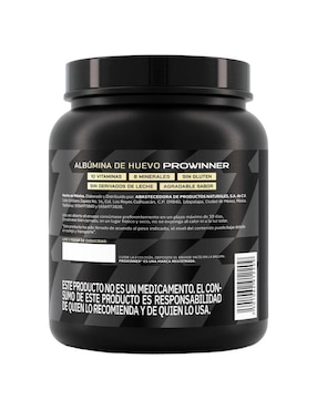 Suplemento Albumina de huevo ProWinner Pronat sabor natural de 500 g