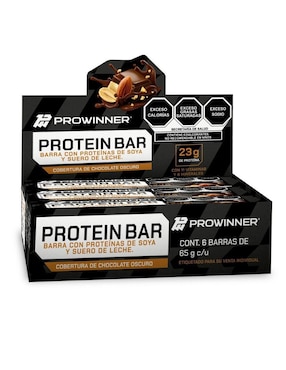 Suplemento Barra Nutritiva Pronat Sabor Chocolate 6 Piezas