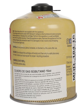 Gas butano Stansport de 16 oz para cocina