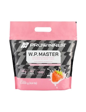 Suplemento WP Master (Whey Protein) Prowinner Sabor Fresa 2 Kg