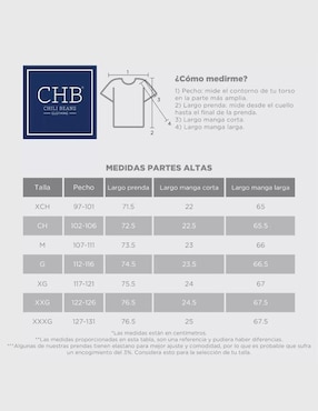 Playera deportiva para entrenamiento Chb Chili Beans Clothing Co. de hombre