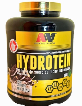 Imagen de producto Hydrotein Advance Nutrition Con Suero De Leche Hidrolizado Advance Nutrition sabor galleta de 2.2 kg