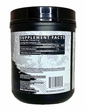 Creatina Nutrex Research sabor natural de 1 kg
