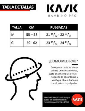 Casco para ciclismo Kask unisex