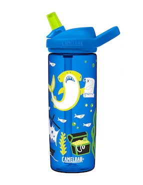 Termo Camelbak De Tritán Botella Eddy+kids Con Tapa Rosca 591 Ml