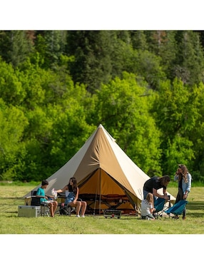 Casa de campaña Teton para 8 personas