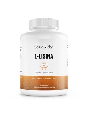 L-Lisina - S&V Salud & Vida Mx sabor original de 200 cápsulas