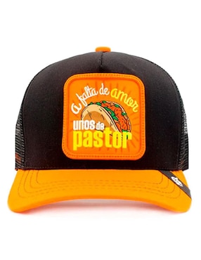 Gorra Con Visera Curva Pook Frases Refrán A Falta De Amor Unisex