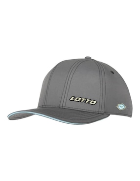 Gorra Visera Semicurva Velcro Lotto Borde Unisex