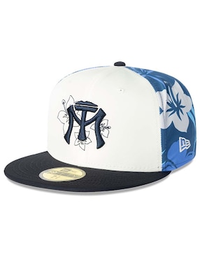 Gorra Visera Plana Cerrada New Era LMB Tropical Ss24 Sultanes De Monterrey Unisex