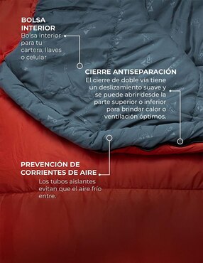 Bolsa de dormir teton leef 30Áf (