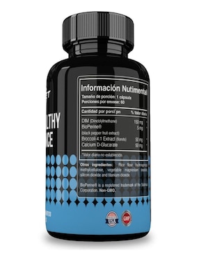 DIM Healthy Balance Reset Nutrition con dim bioperine sabor natural