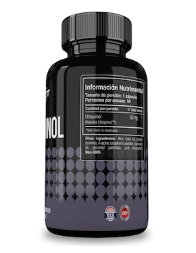 Ubiquinol Reset Nutrition sabor natural de 60 cápsulas